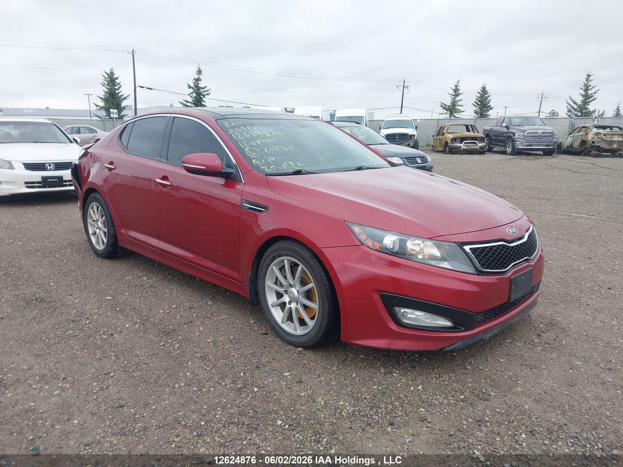 KNAGR4A60B5****** · 2011 KIA OPTIMA TURBO SX · 1/12