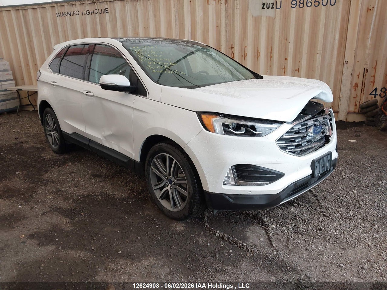 2FMPK4K91NBA48572 · 2022 FORD EDGE TITANIUM