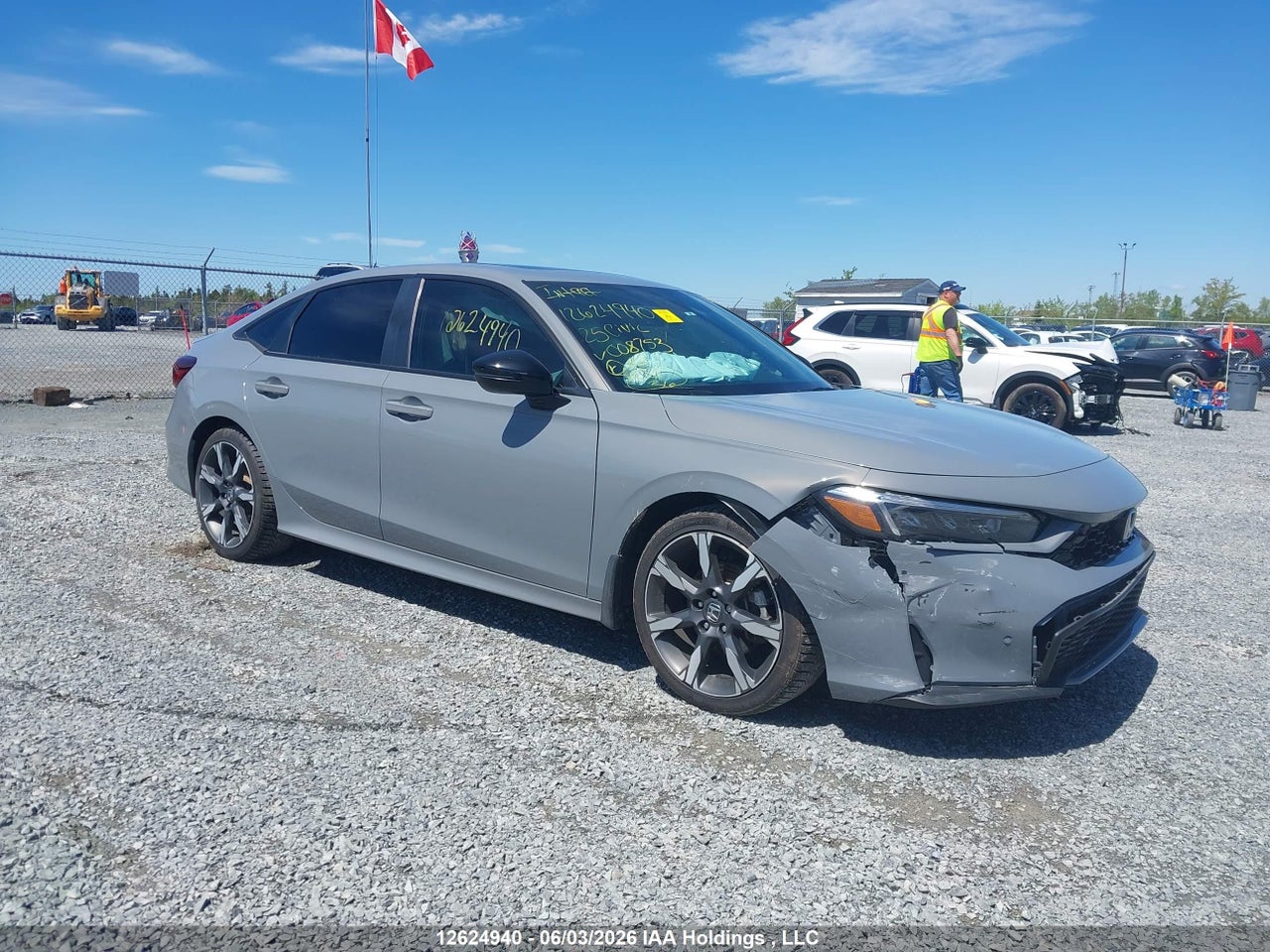 2HGFE4F8XSH008753 · 2025 HONDA CIVIC SPORT HYBRID/SPORT TOURING HYBRID