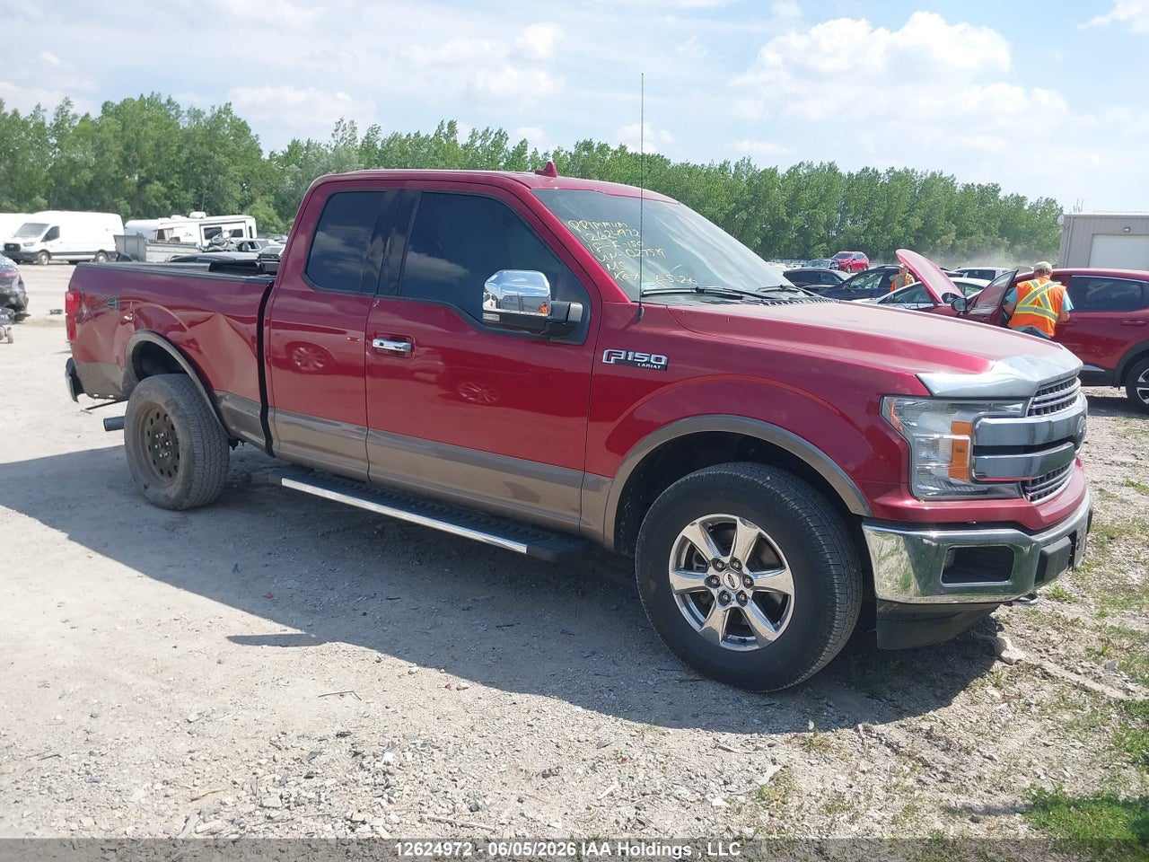 1FTFX1E50JKD27519 · 2018 FORD F-150 LARIAT