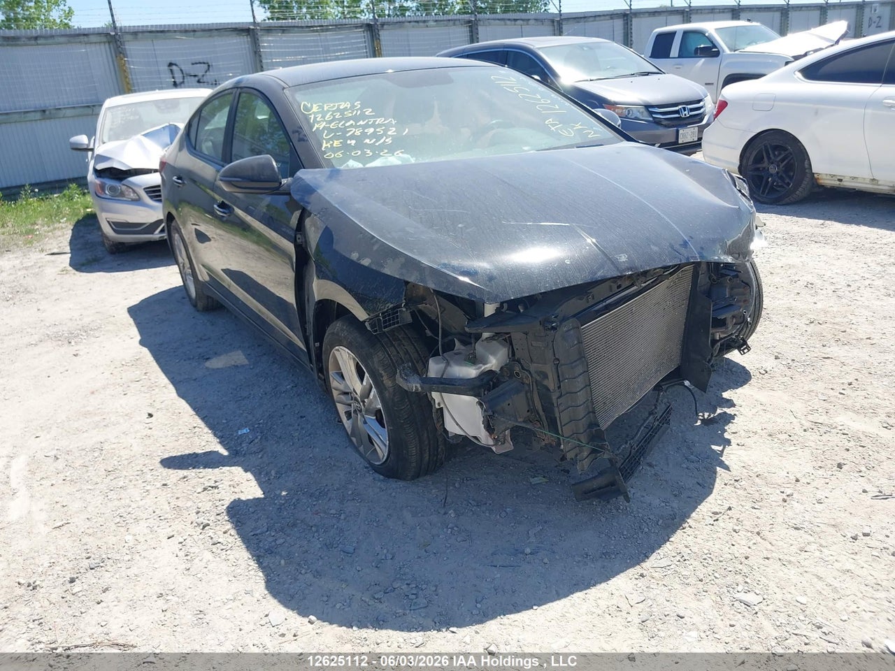 KMHD84LF2KU789521 · 2019 HYUNDAI ELANTRA SEL/VALUE/LIMITED