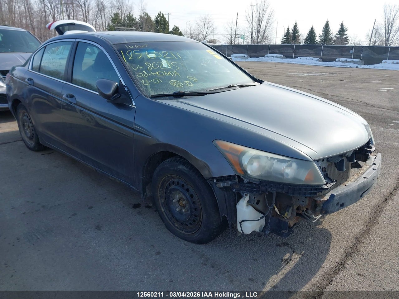 1HGCP26788A802151 · 2008 HONDA ACCORD EX · 1/12