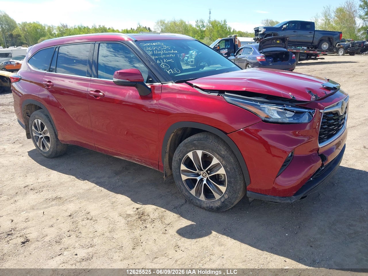 5TDGZRBH8MS097091 · 2021 TOYOTA highlander xle