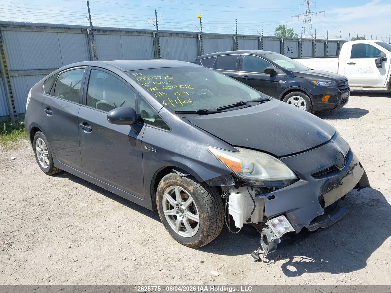 JTDKN3DU3A5002516 · 2010 TOYOTA PRIUS · 1/12