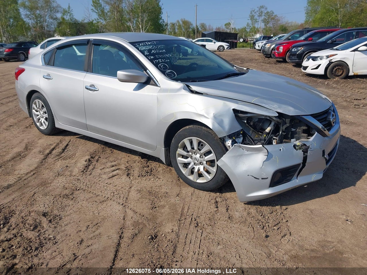 1N4AL3AP3GN370189 · 2016 NISSAN ALTIMA 2.5/2.5 S/2.5 SL TECH/2.5 SR/2.5 SV