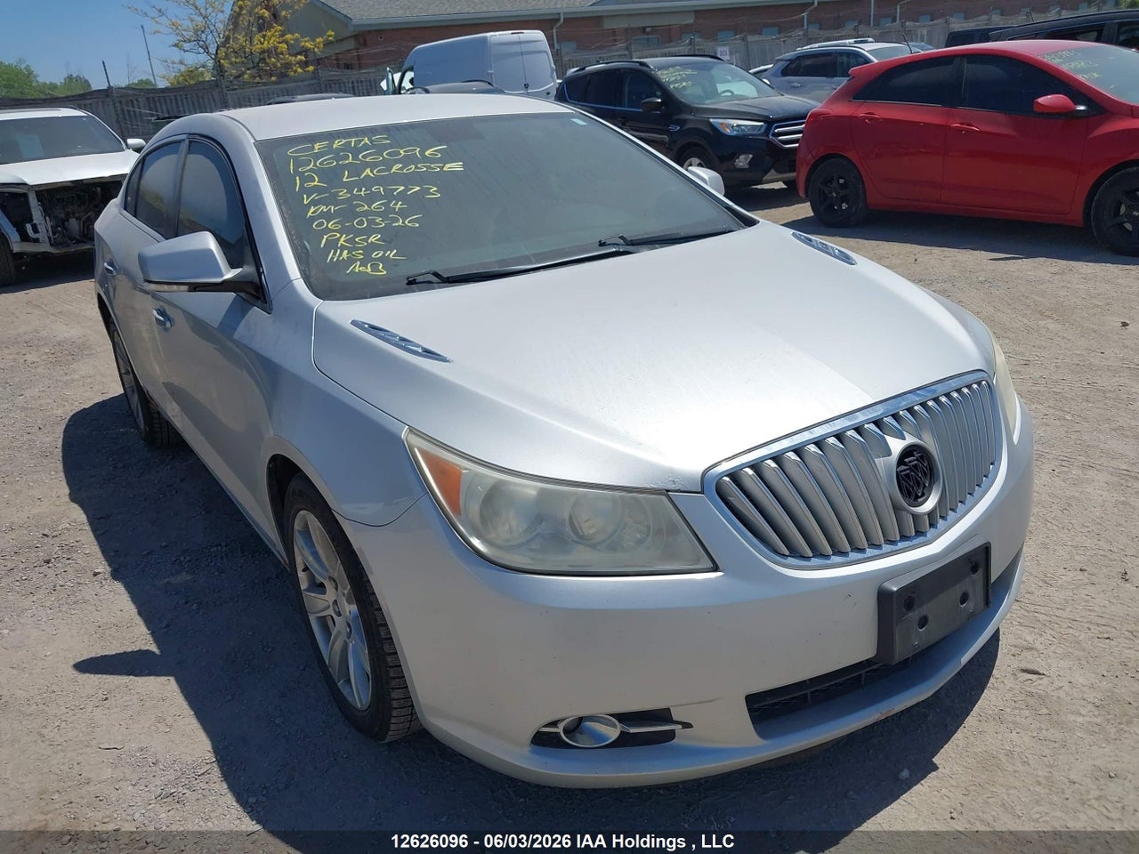 1G4GC5E37CF349773 · 2012 BUICK LACROSSE