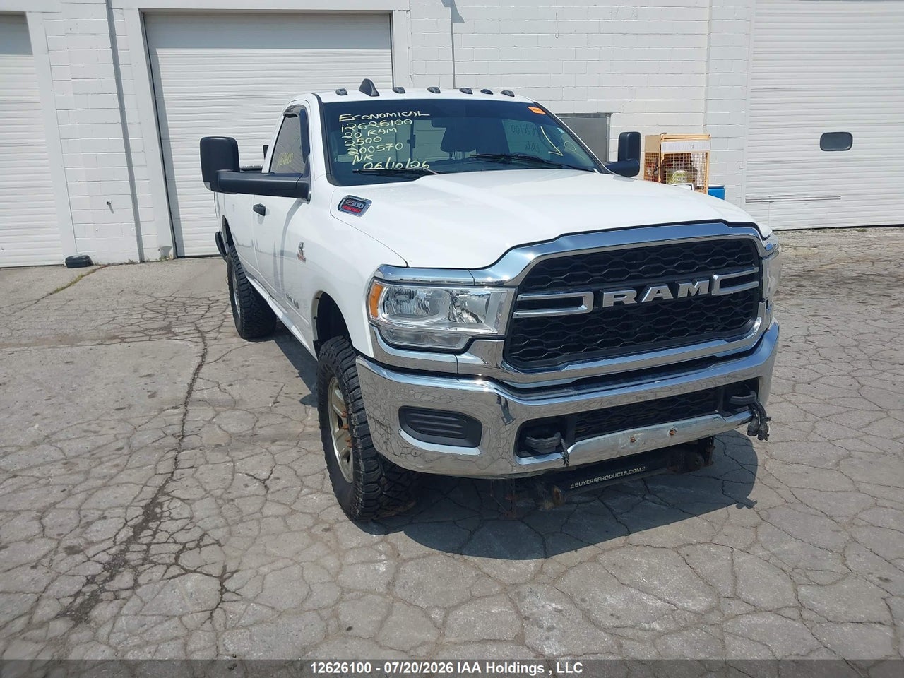 3C6MR5AL3LG200570 · 2020 RAM 2500 TRADESMAN