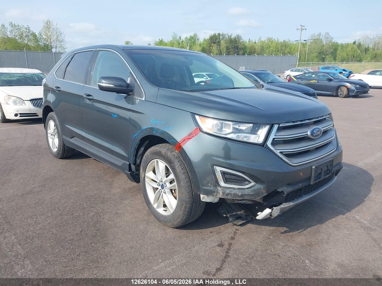 2FMTK4J82FBB68938 · 2015 FORD EDGE SEL · 1/12