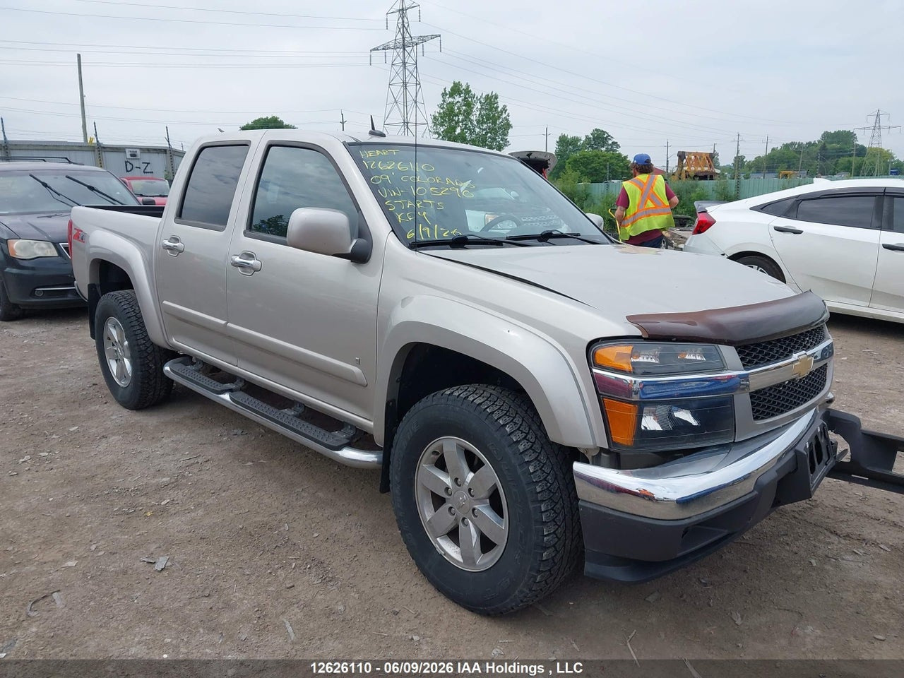 1GCDS13E098105290 · 2009 CHEVROLET COLORADO LT