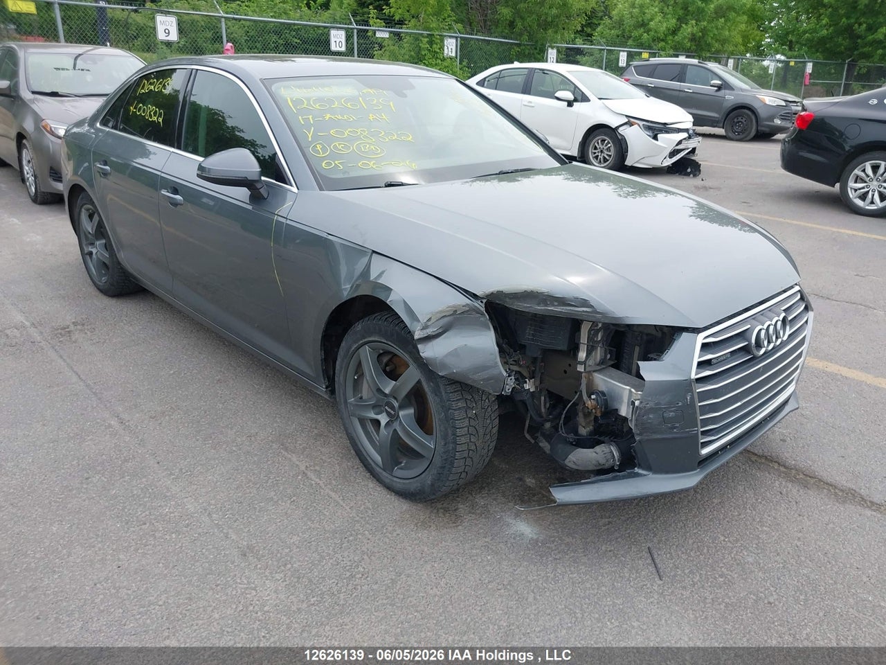 WAUANAF43HN008322 · 2017 AUDI A4 2.0T KOMFORT