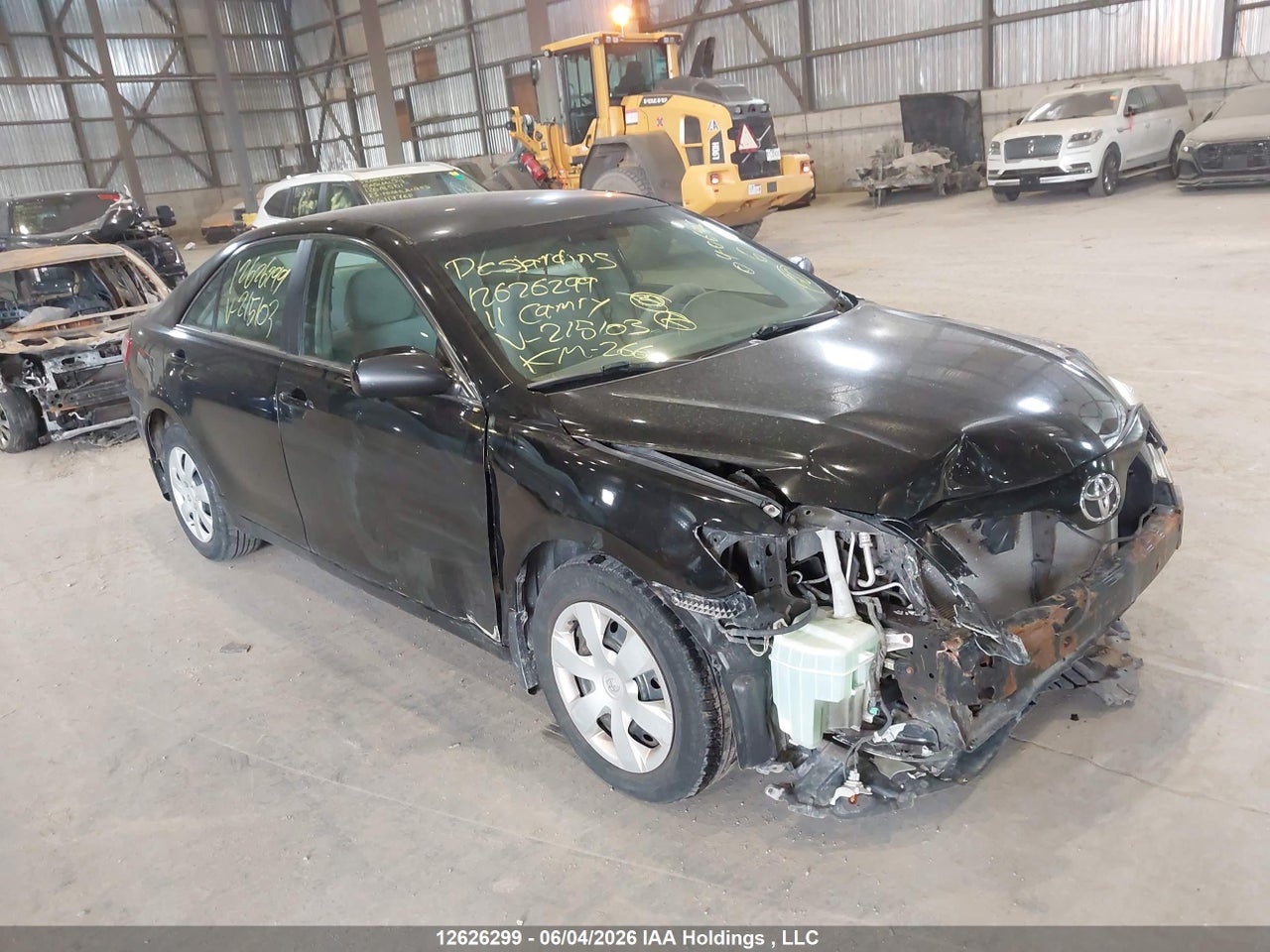 4T1BF3EK6BU215103 · 2011 TOYOTA CAMRY SE/LE/XLE
