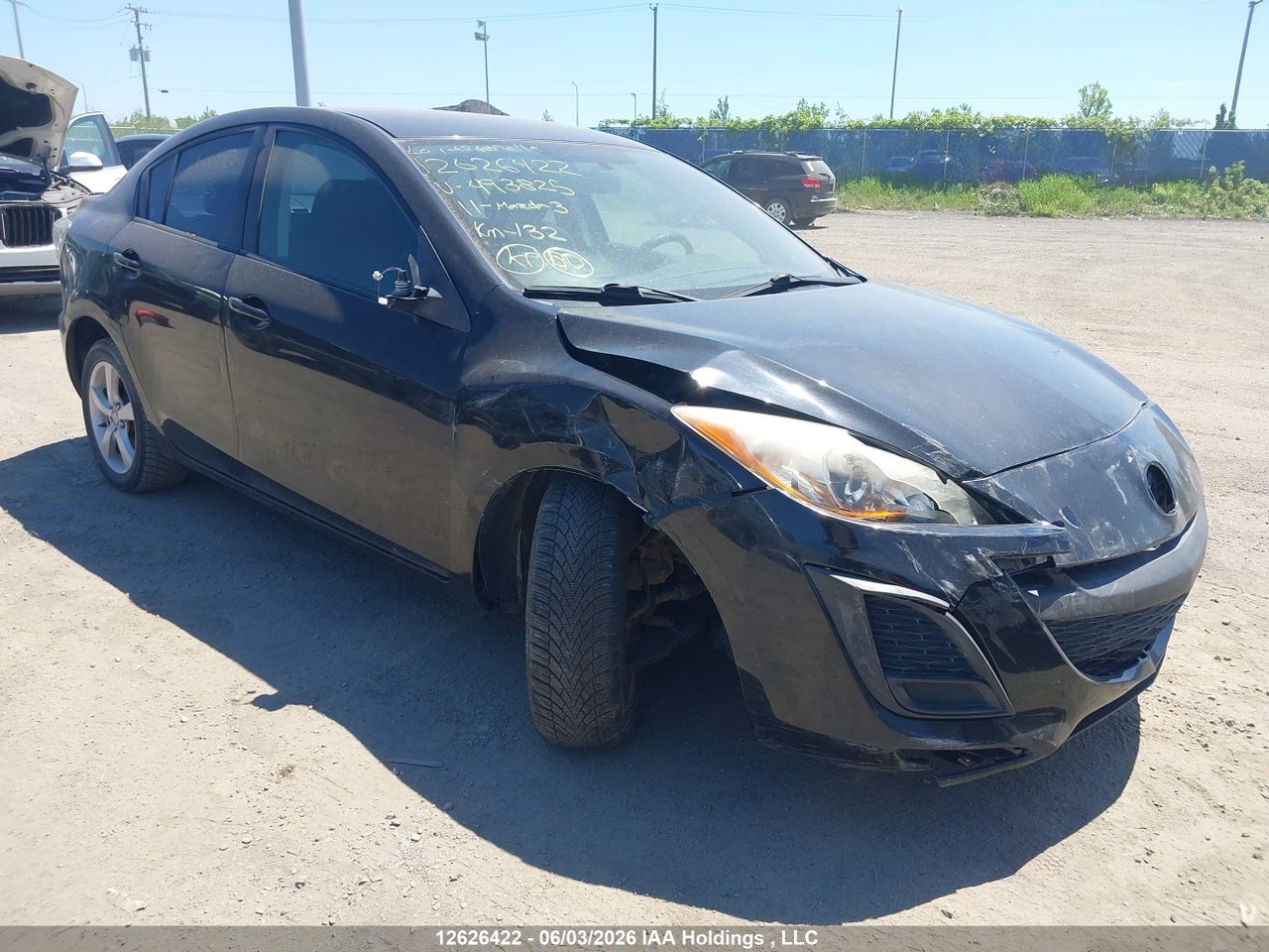 JM1BL1UF9B1493825 · 2011 MAZDA 3 I