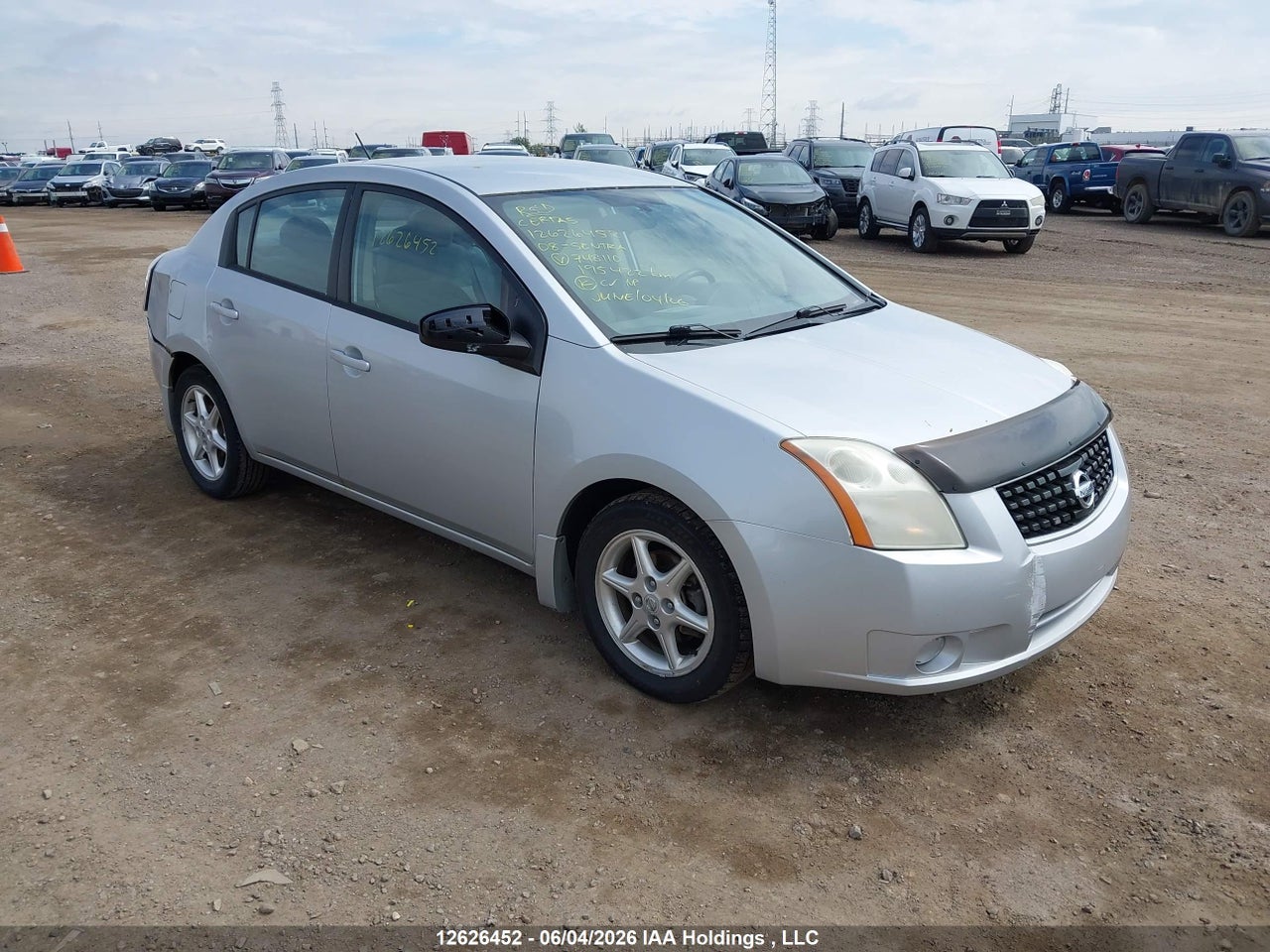 3N1AB61E18L748110 · 2008 NISSAN SENTRA 2.0/2.0S/2.0SL