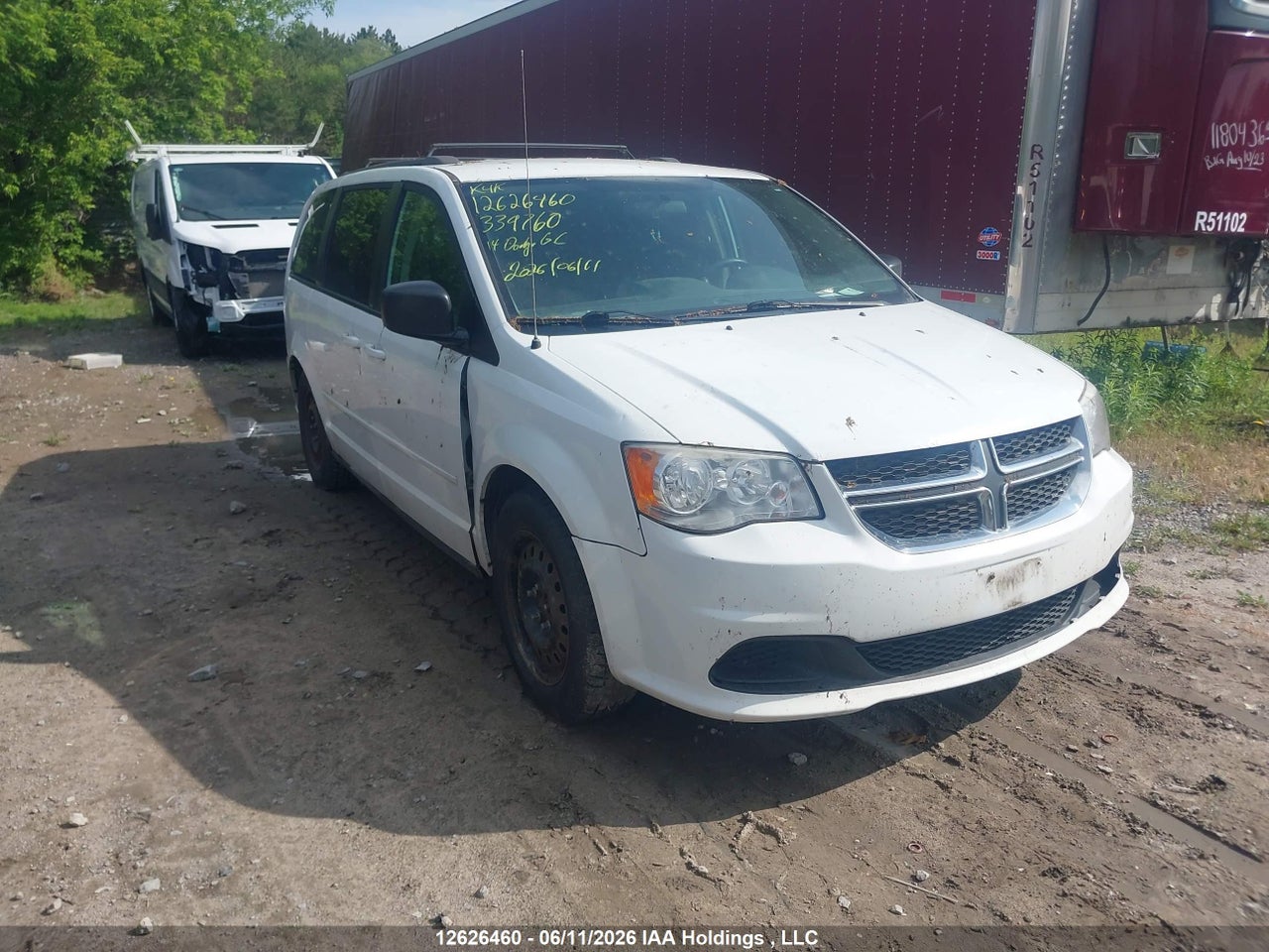 2C4RDGBG2ER339760 · 2014 DODGE GRAND CARAVAN SE · 1/12