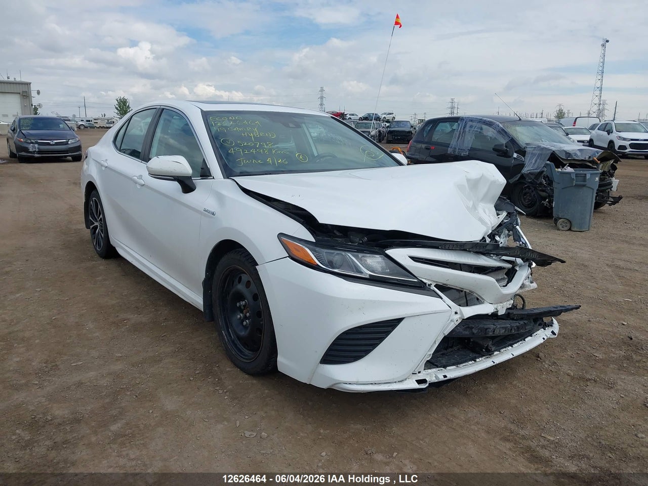 4T1B21HK9KU520798 · 2019 TOYOTA CAMRY HYBRID