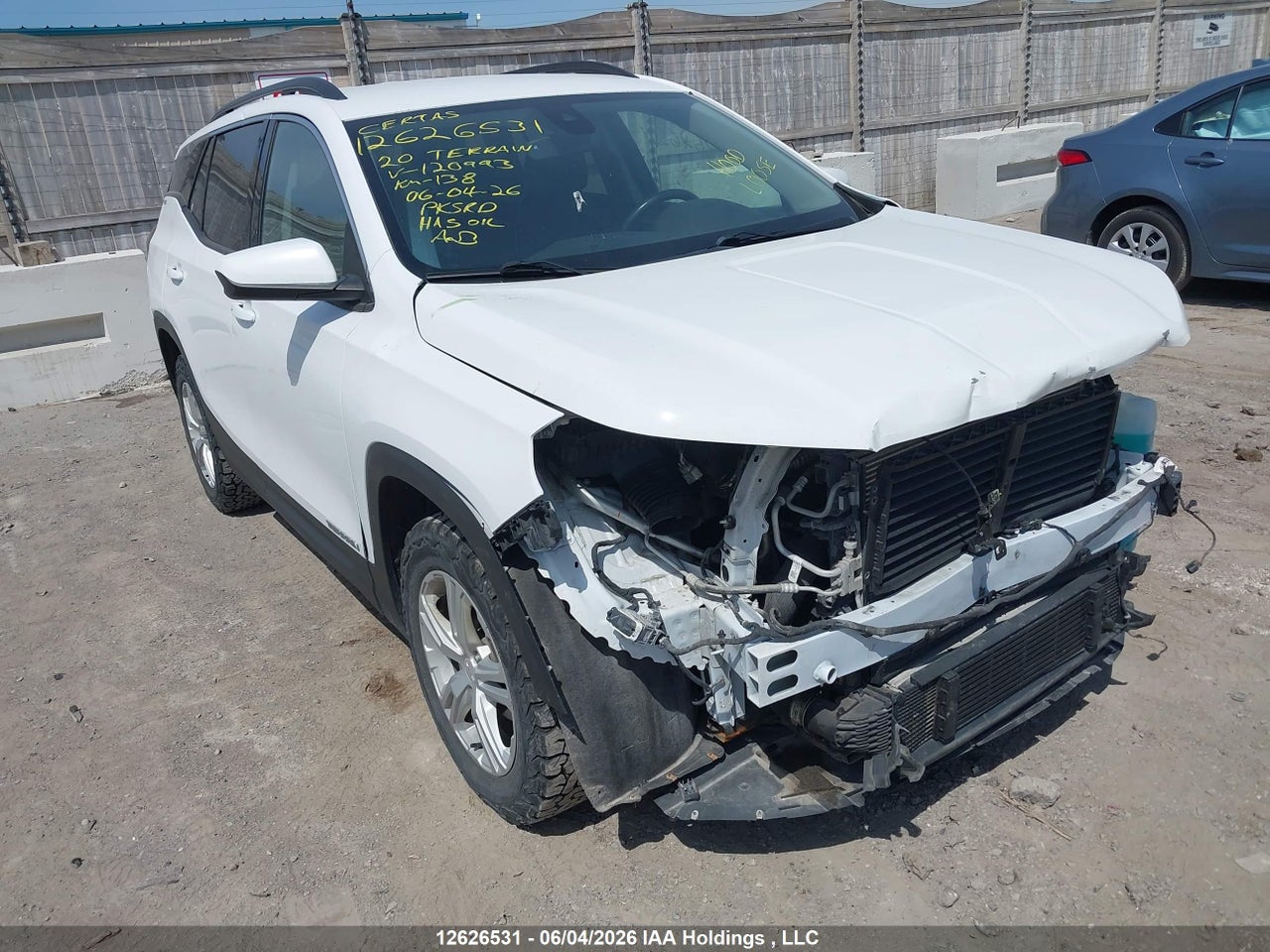 3GKALTEV2LL120993 · 2020 GMC TERRAIN SLE