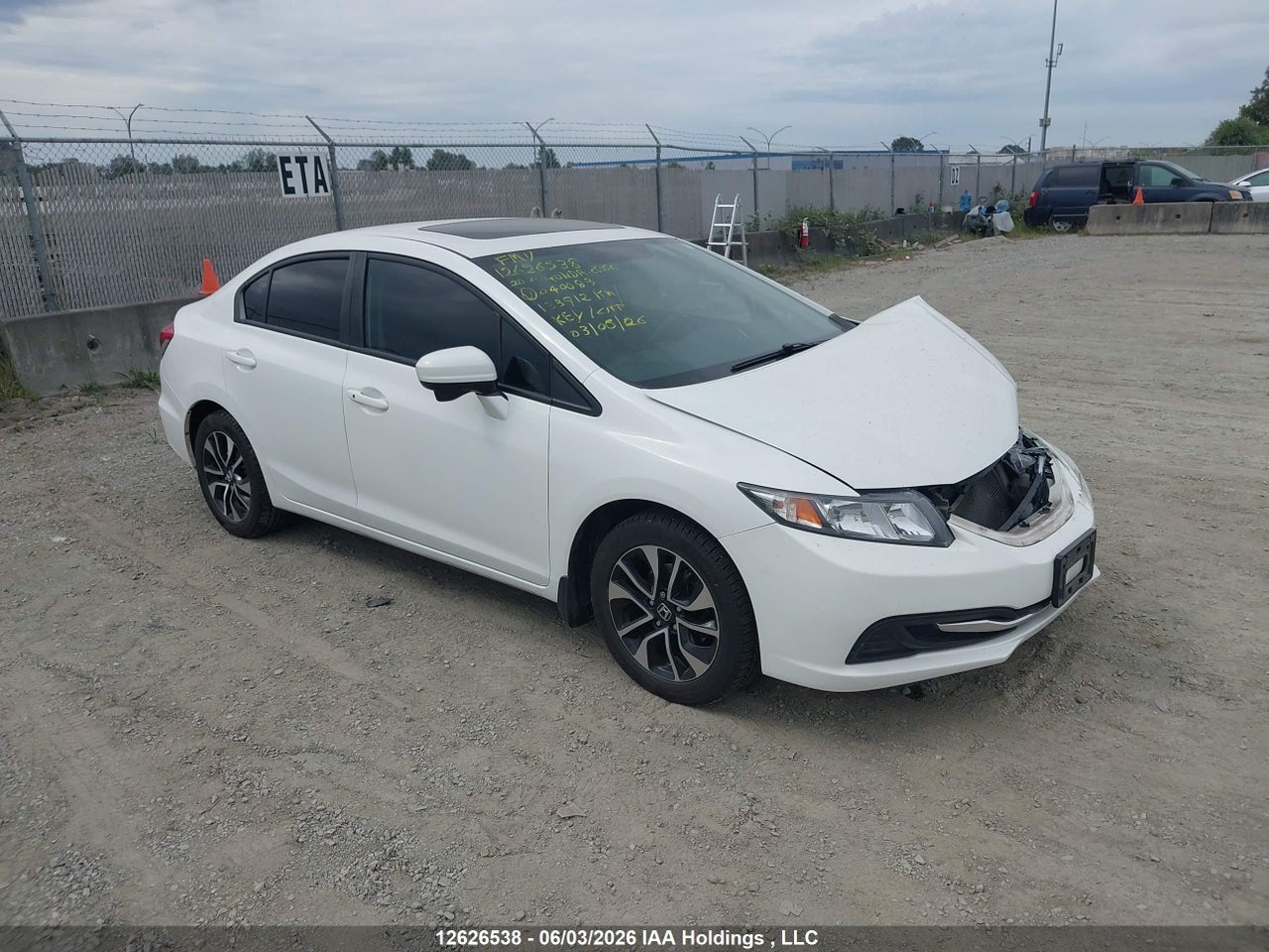 2HGFB2F59EH040083 · 2014 HONDA CIVIC EX
