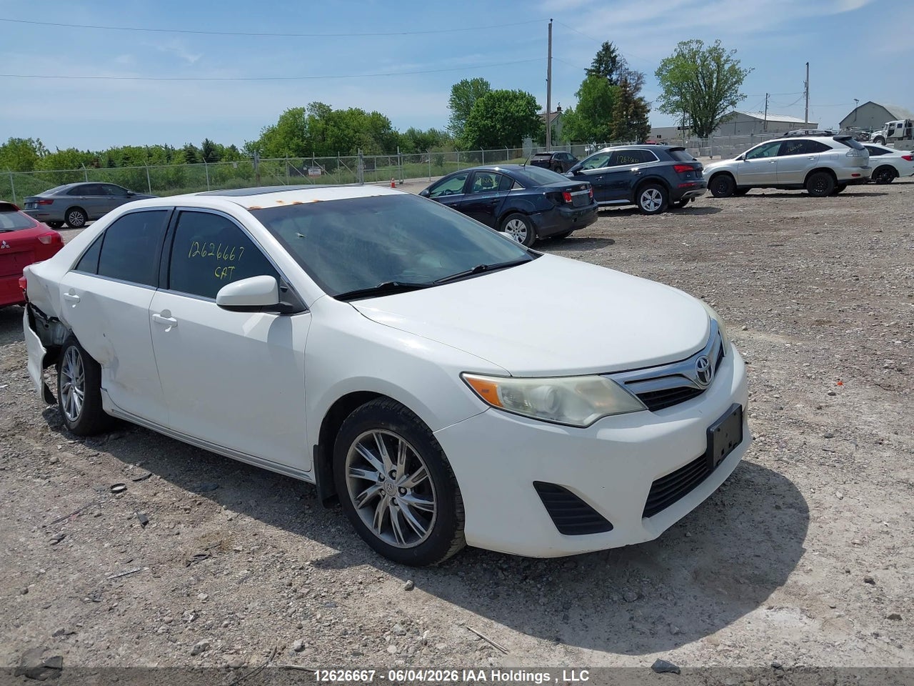 4T1BF1FK8CU567930 · 2012 TOYOTA CAMRY SE/LE/XLE