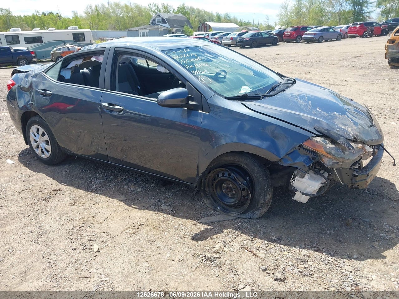 2T1BURHE7KC186906 · 2019 TOYOTA COROLLA CE
