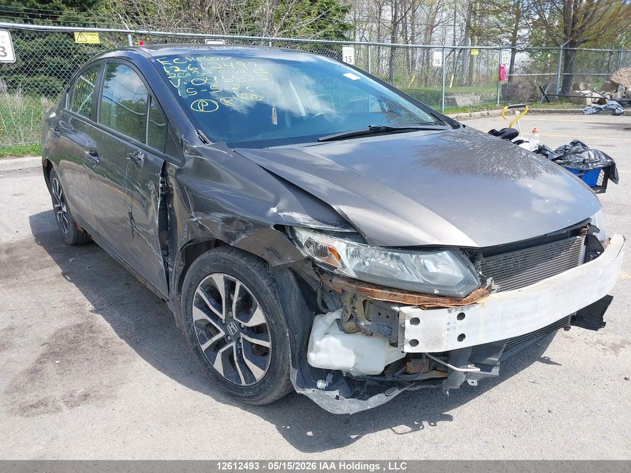 2HGFB2F53DH****** · 2013 HONDA CIVIC LX · 1/12