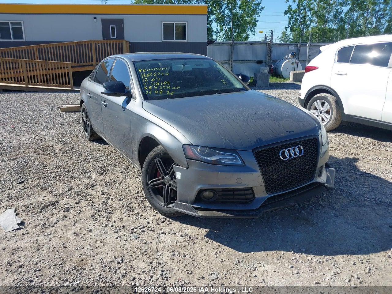 WAUBFCFL9CA118165 · 2012 AUDI A4 2.0T
