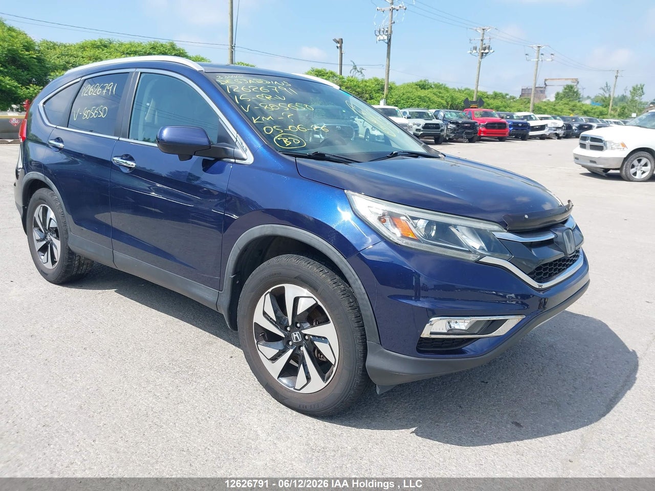 5J6RM4H99FL805650 · 2015 HONDA CR-V TOURING