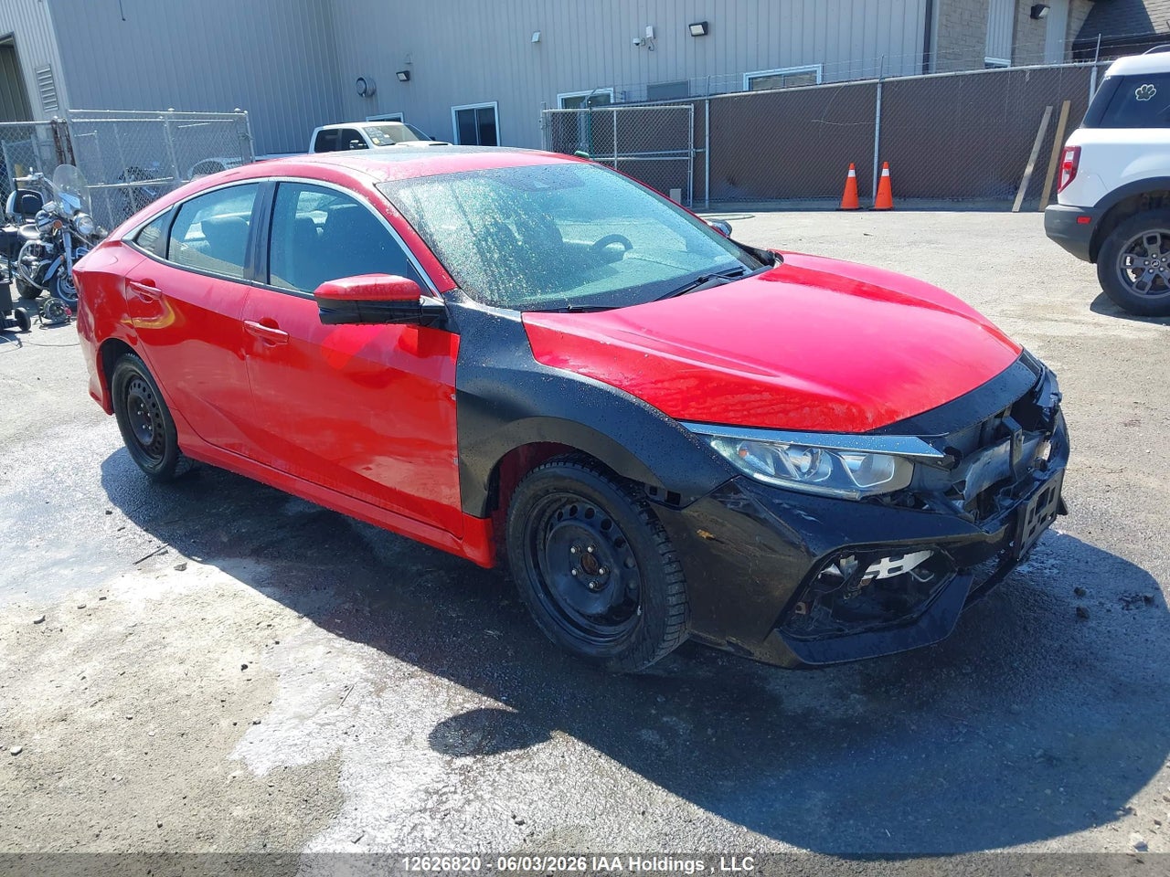 2HGFC2F83JH024172 · 2018 HONDA CIVIC EX
