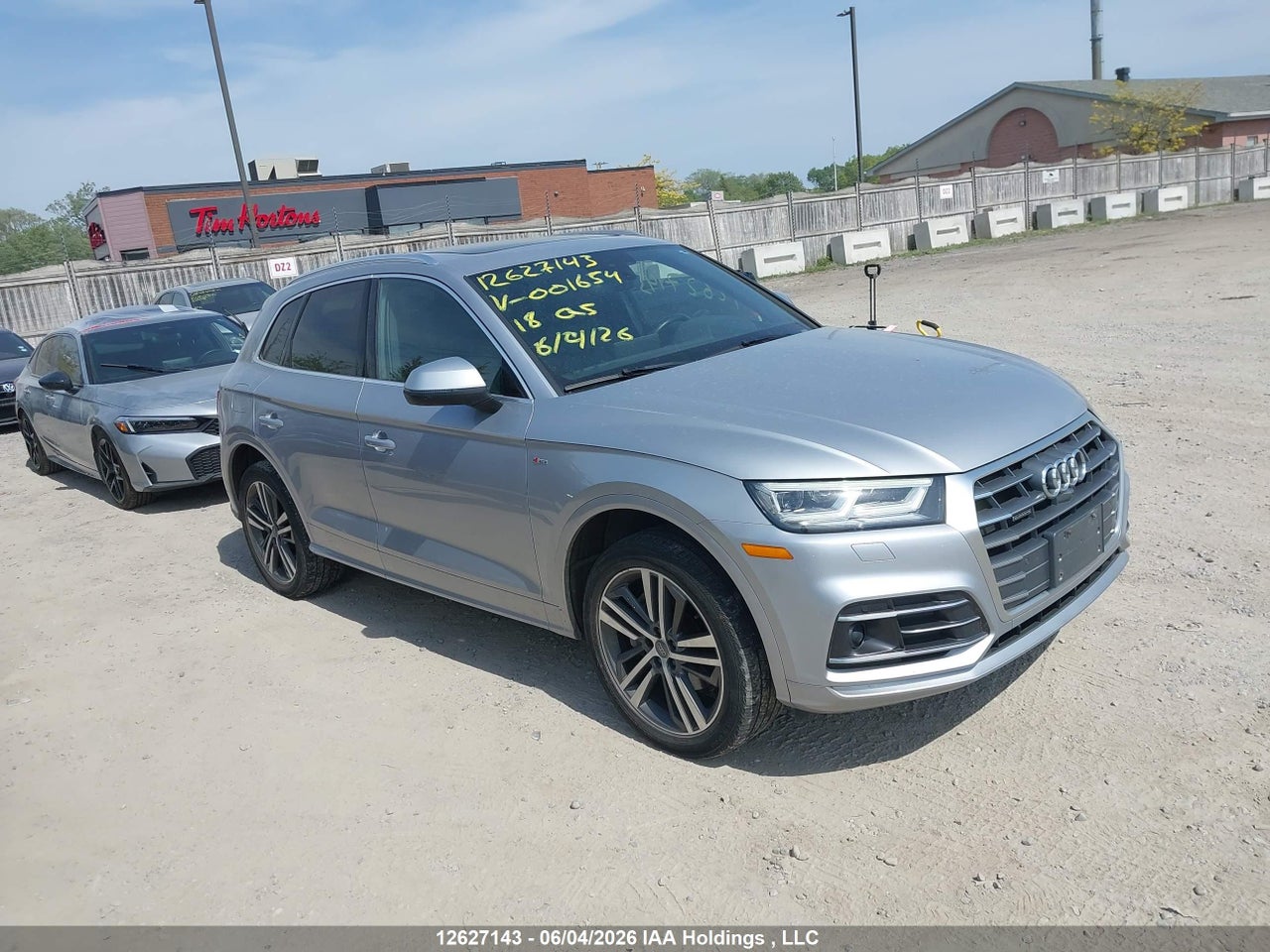 WA1FNAFY8J2001654 · 2018 AUDI Q5 2.0T TECHNIK · 1/12