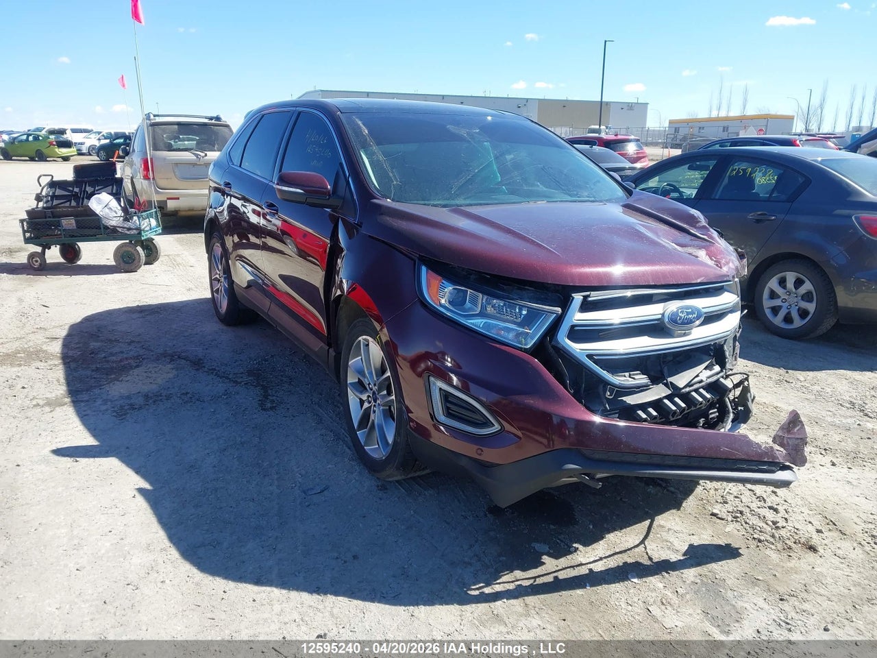 2FMPK4K86JBB60513 · 2018 FORD EDGE TITANIUM