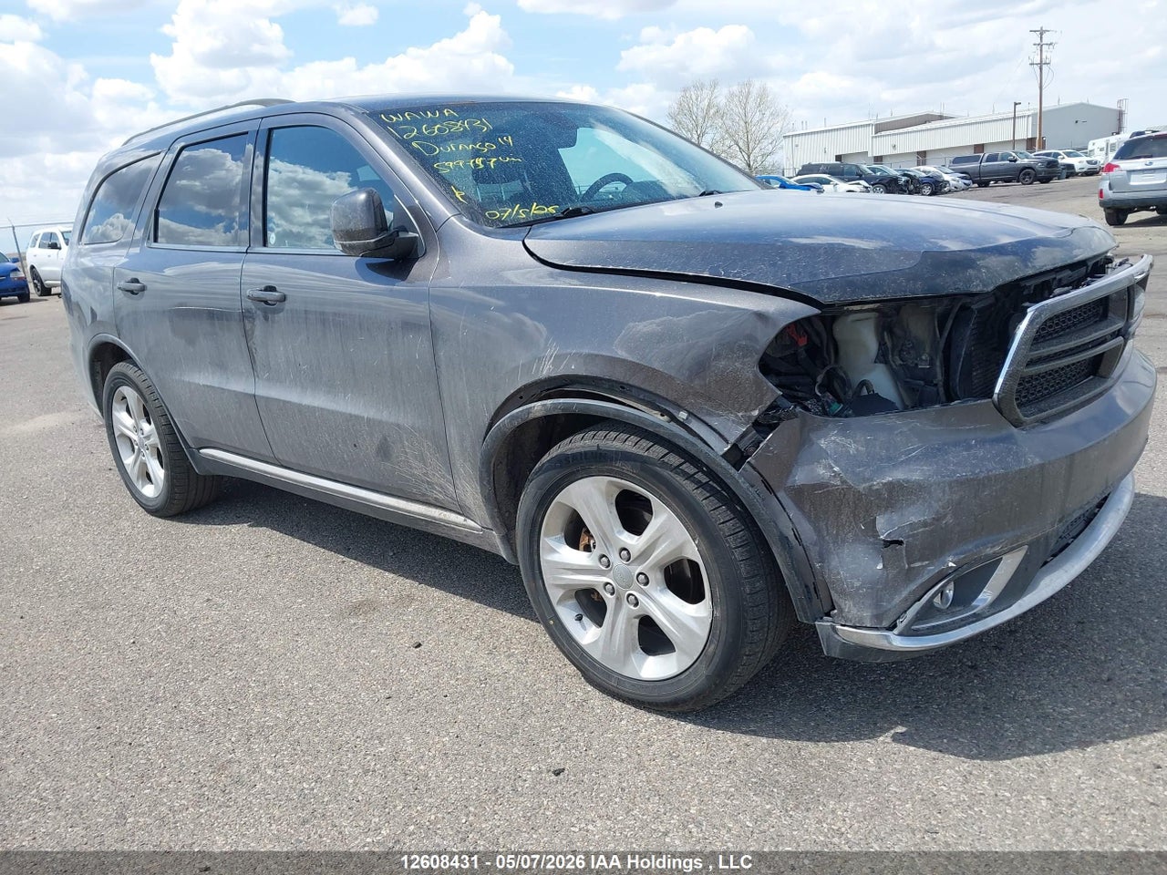 1C4RDJDG4EC599757 · 2014 DODGE DURANGO LIMITED · 1/12