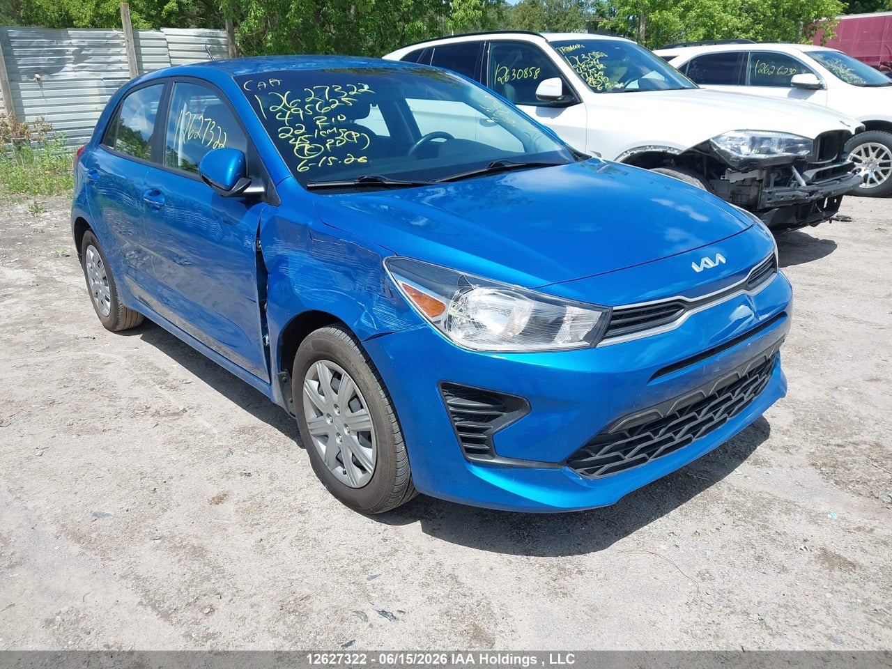 3KPA25AD8NE495625 · 2022 KIA RIO S