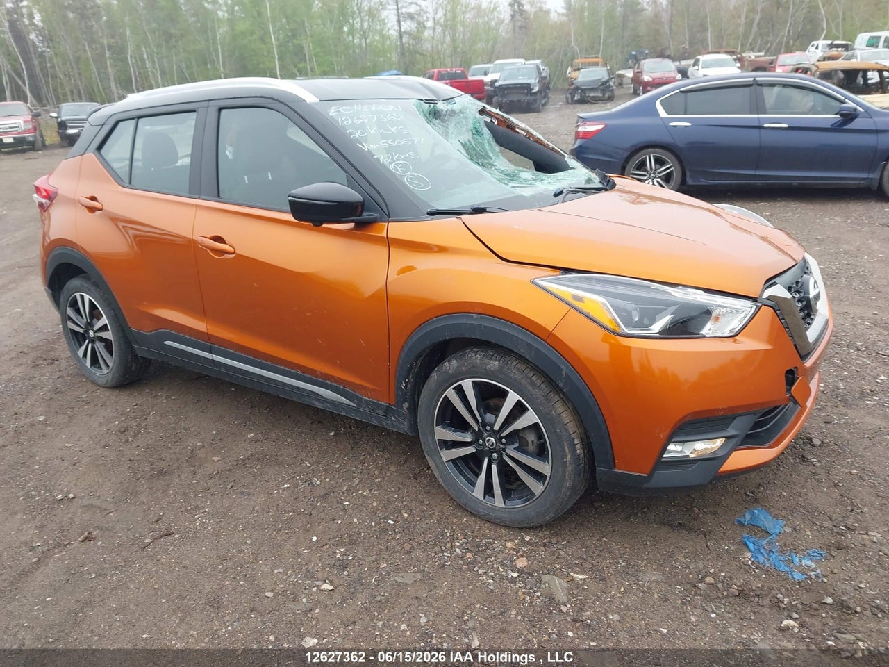 3N1CP5DV0LL550577 · 2020 NISSAN KICKS SR
