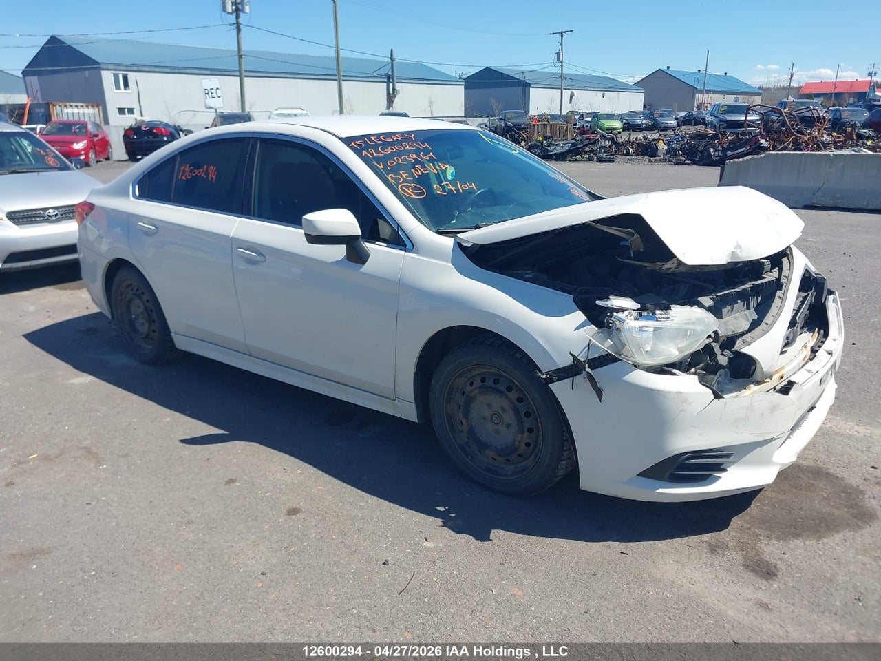 4S3BNCA67F3023961 · 2015 SUBARU LEGACY 2.5I