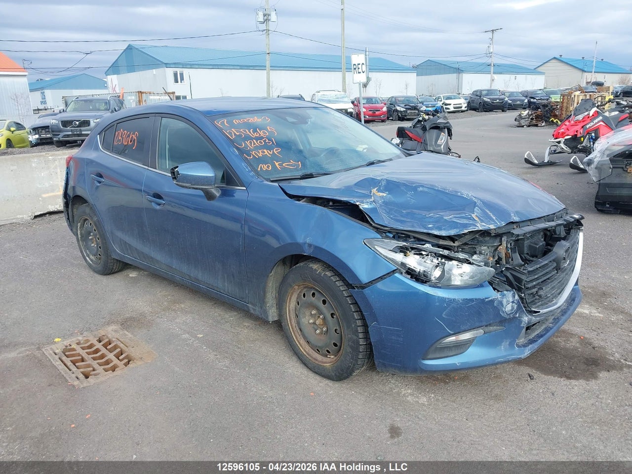 JM1BN1L72H1121031 · 2017 MAZDA MAZDA3 GS