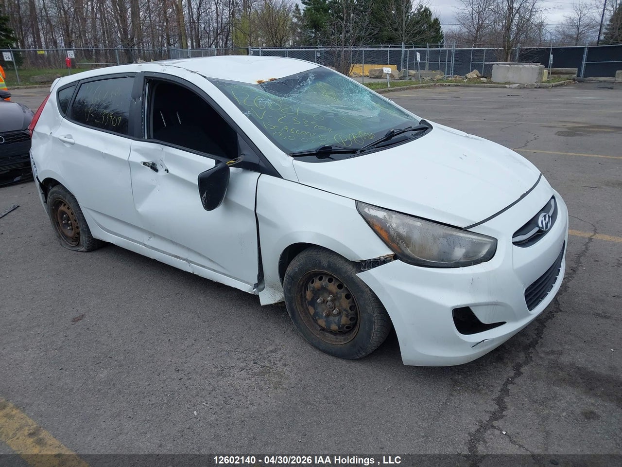KMHCT5AE0FU233904 · 2015 HYUNDAI ACCENT GL · 1/12