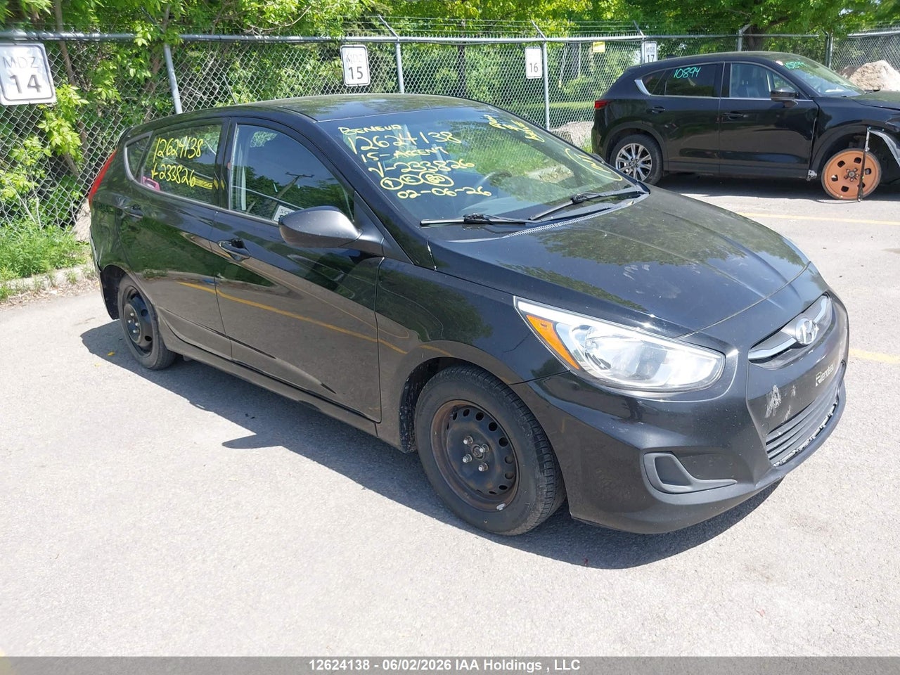 KMHCT5AE6FU233826 · 2015 HYUNDAI ACCENT GL · 1/12