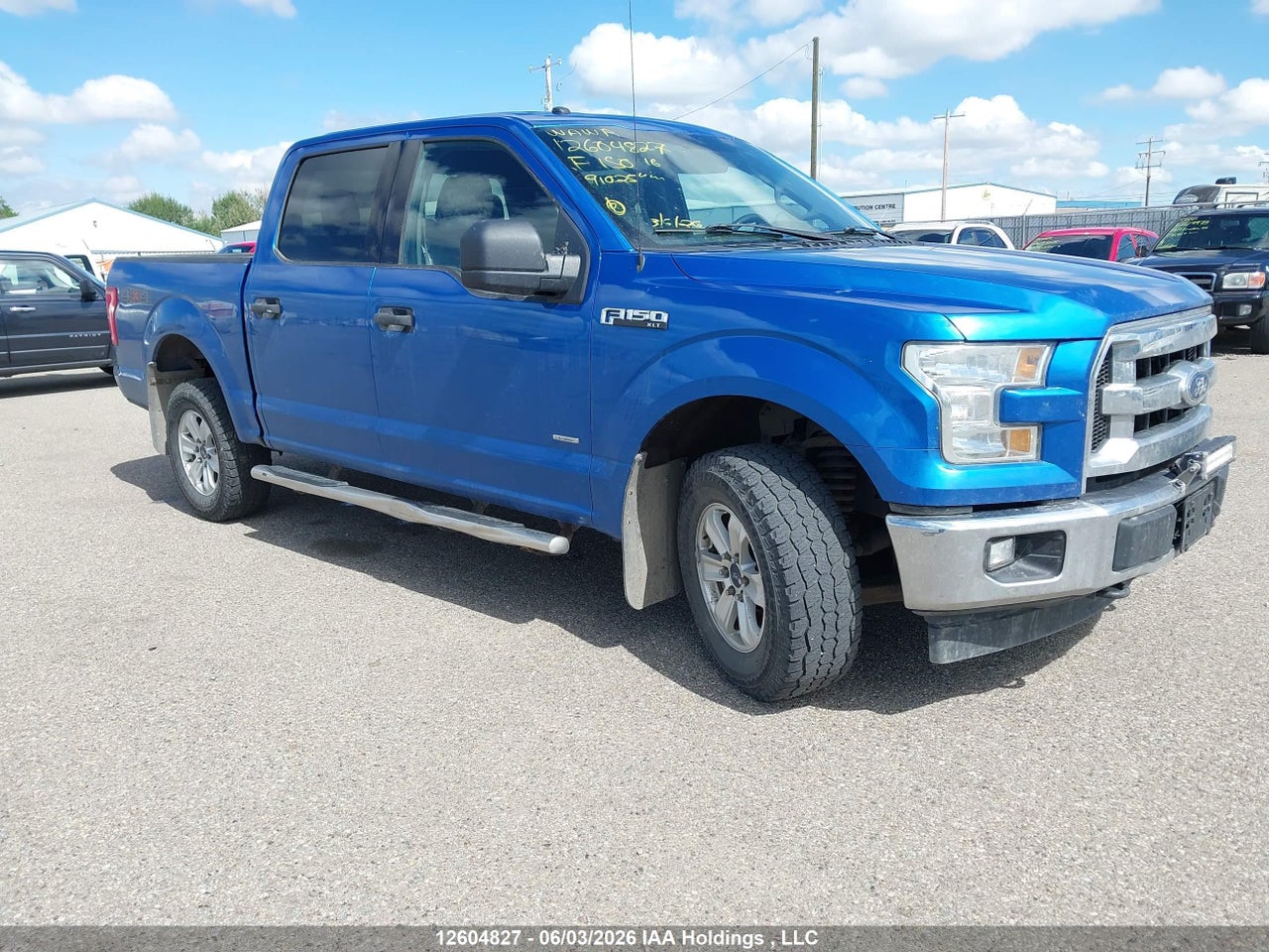 1FTEW1EP8GKD91025 · 2016 FORD F-150 XLT