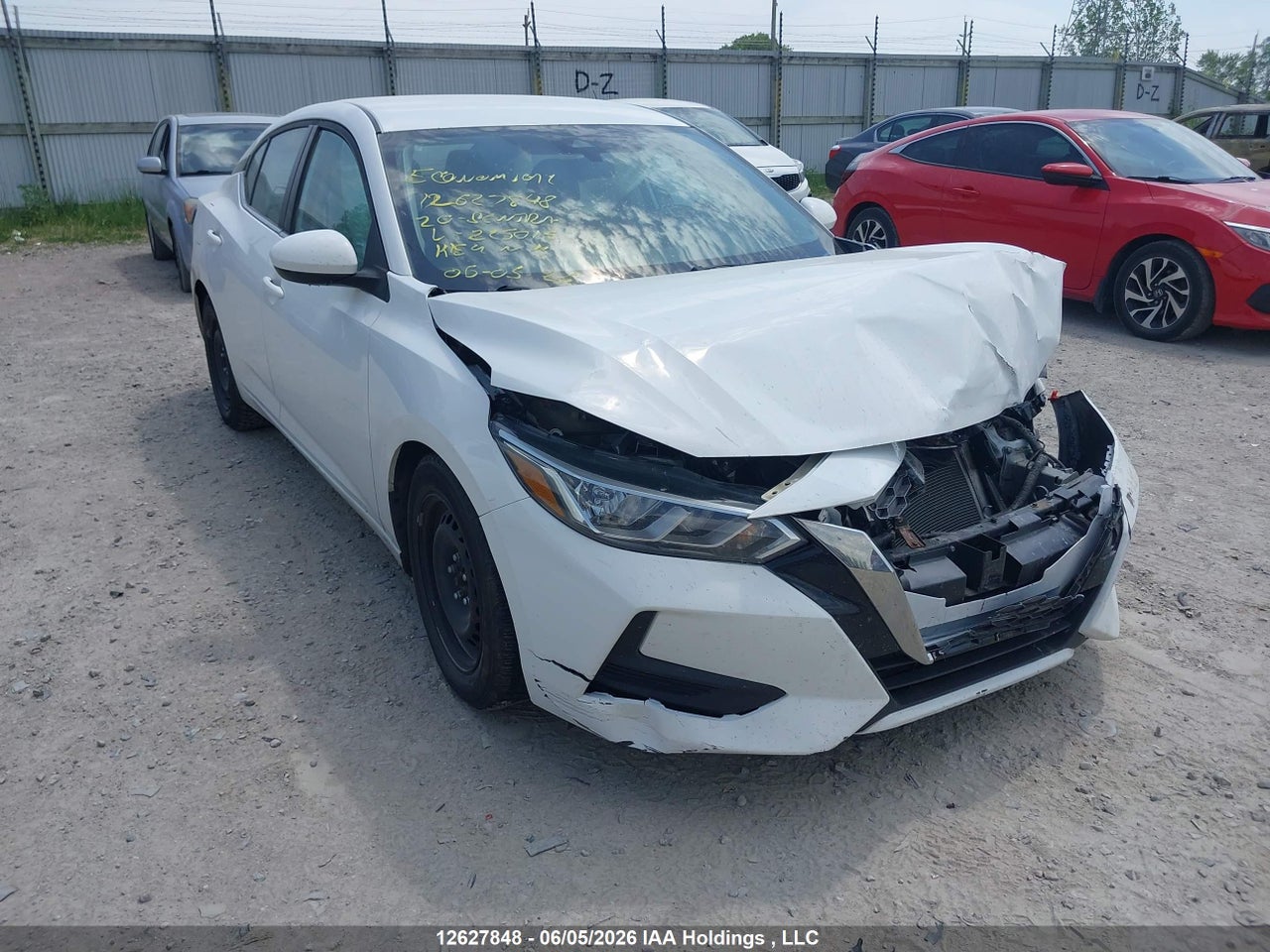 3N1AB8BV3LY225015 · 2020 NISSAN SENTRA S/S PLUS