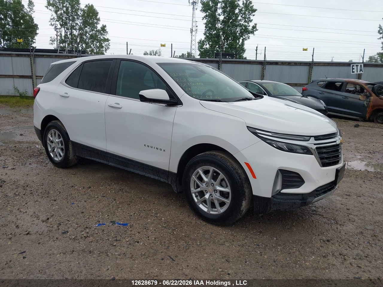 3GNAXUEV0NL135489 · 2022 CHEVROLET EQUINOX LT