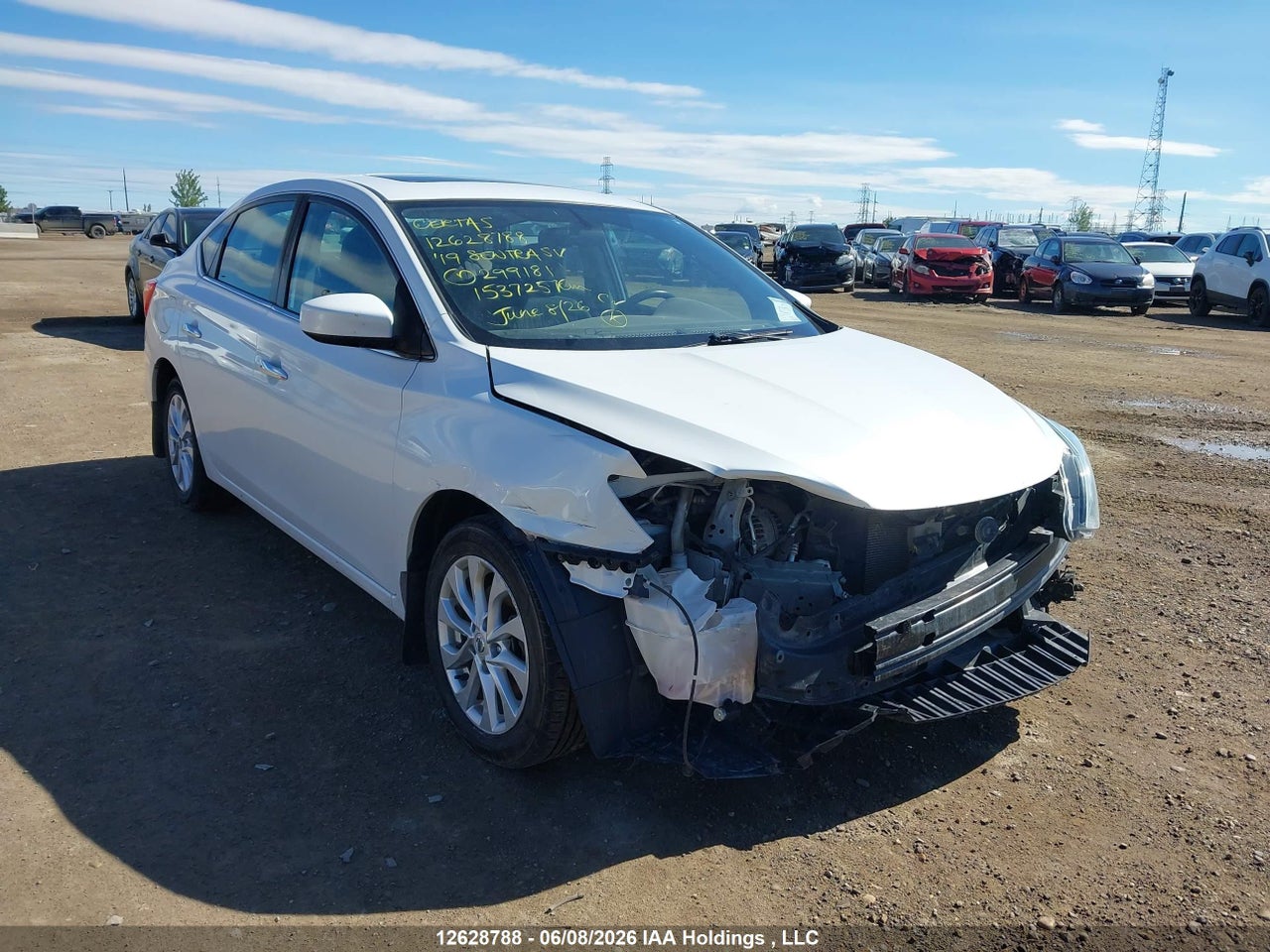 3N1AB7AP0KY299181 · 2019 NISSAN SENTRA S/SV/SR/SL