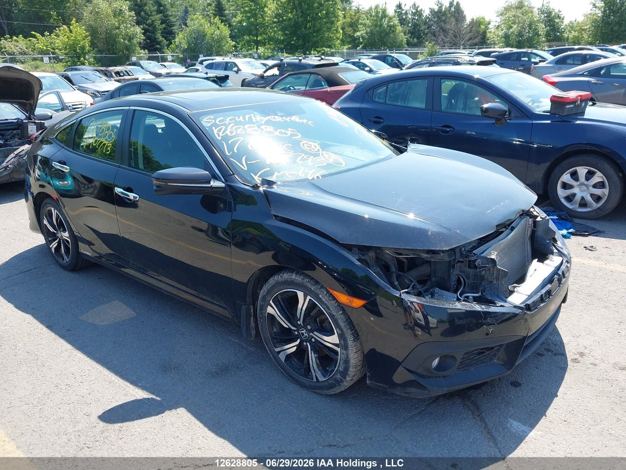 2HGFC1F95HH107793 · 2017 HONDA Civic touring · 1/12