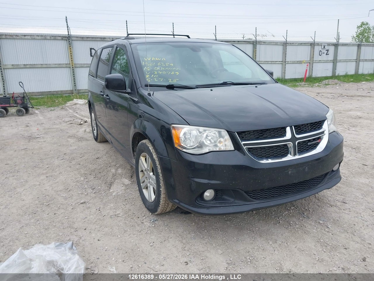 2C4RDGDGXJR340789 · 2018 DODGE GRAND CARAVAN CREW