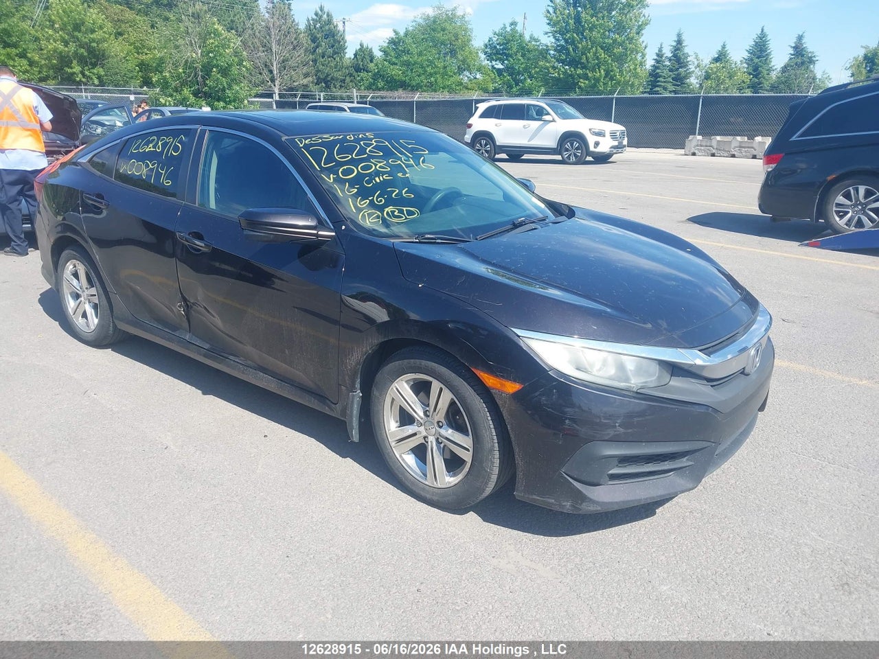 2HGFC2F79GH008946 · 2016 HONDA CIVIC EX · 1/12