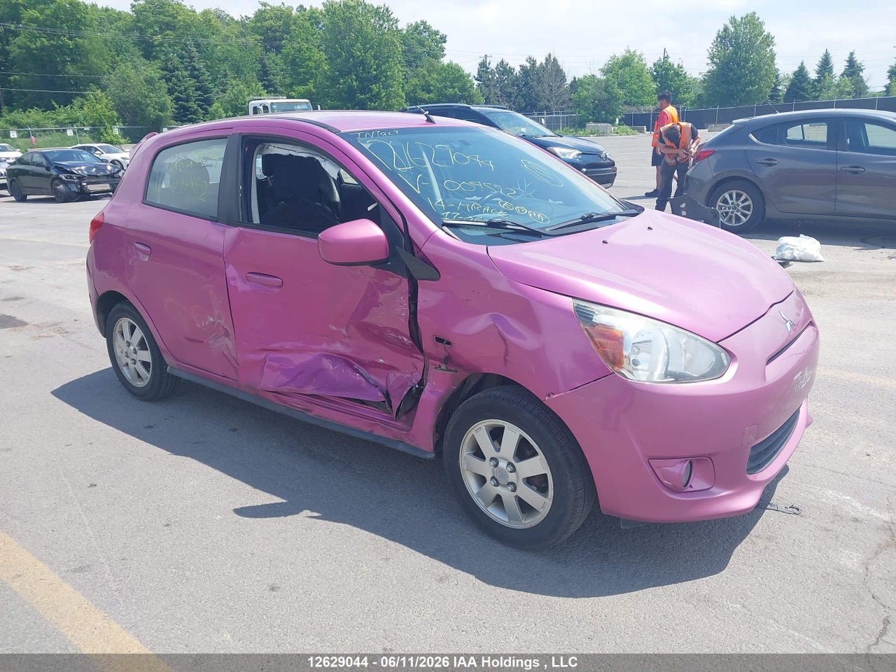 ML32A4HJ6EH004592 · 2014 MITSUBISHI MIRAGE