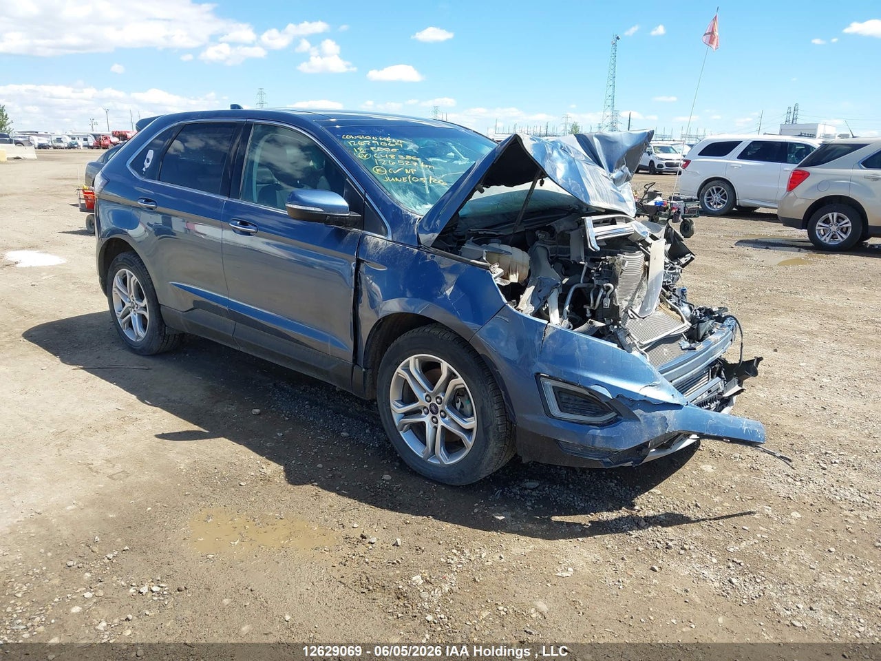 2FMPK4K94JBC48386 · 2018 FORD EDGE TITANIUM