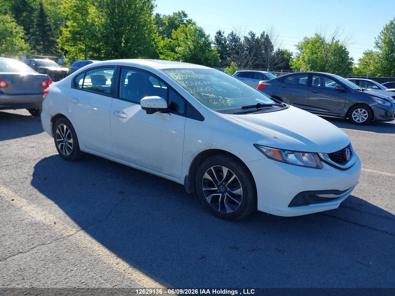 2HGFB2F5XEH011403 · 2014 HONDA CIVIC EX