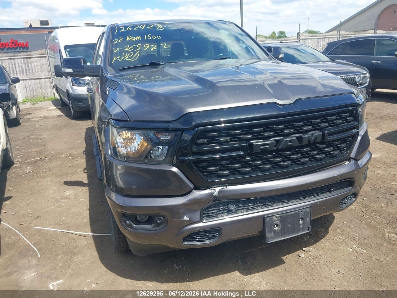 1C6SRFFT3NN265922 · 2022 DODGE RAM 1500
