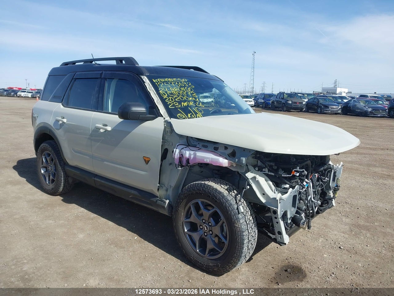 3FMCR9D9XRRE90973 · 2024 FORD BRONCO SPORT BADLANDS
