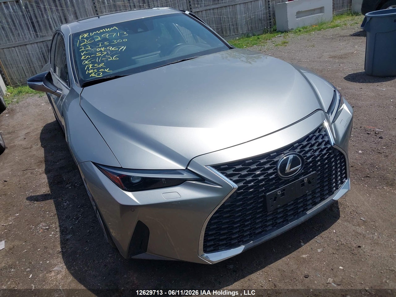 JTHD81F22N5049671 · 2022 LEXUS IS 300