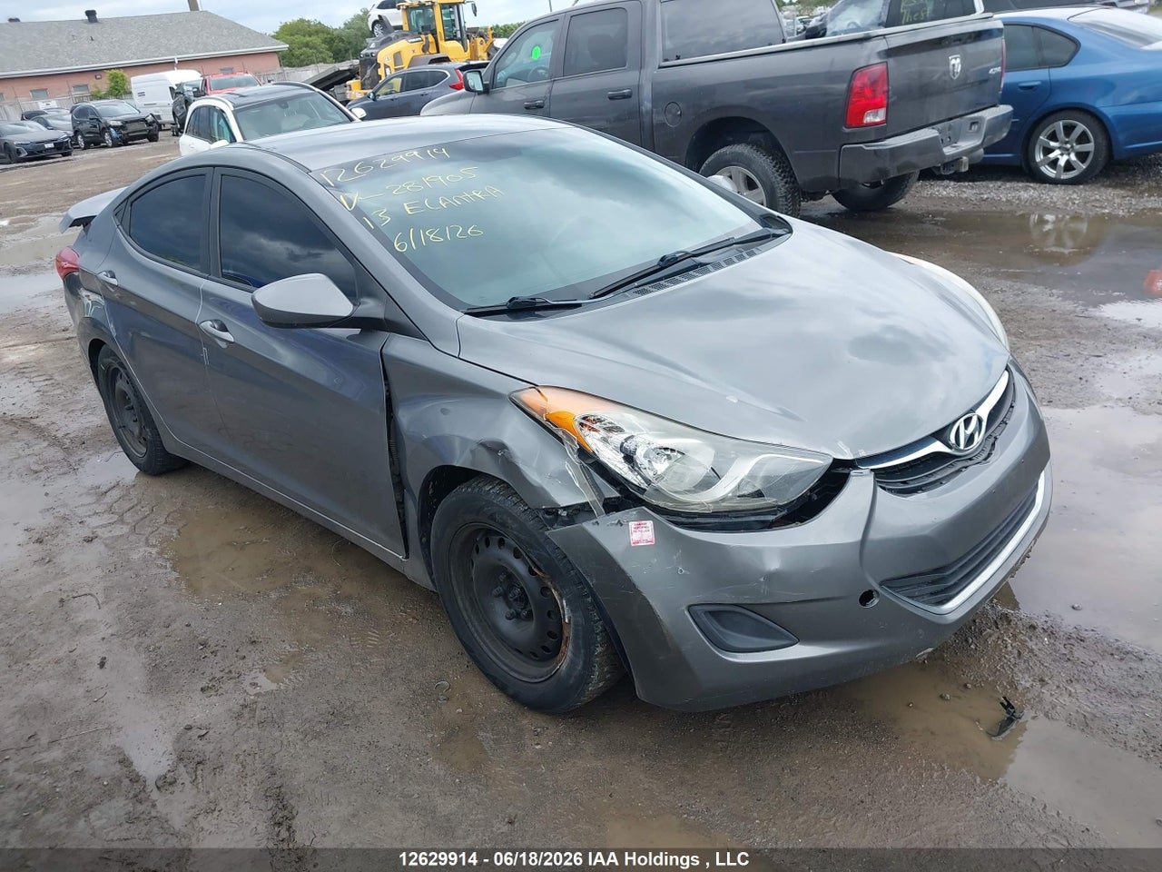 5NPDH4AE6DH281905 · 2013 HYUNDAI ELANTRA GL